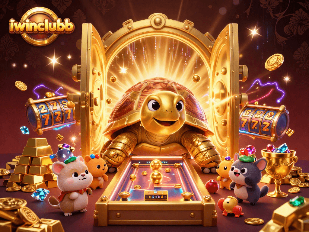 Experience excitement at iwinclubb with thrilling pinball action and gleaming treasures.