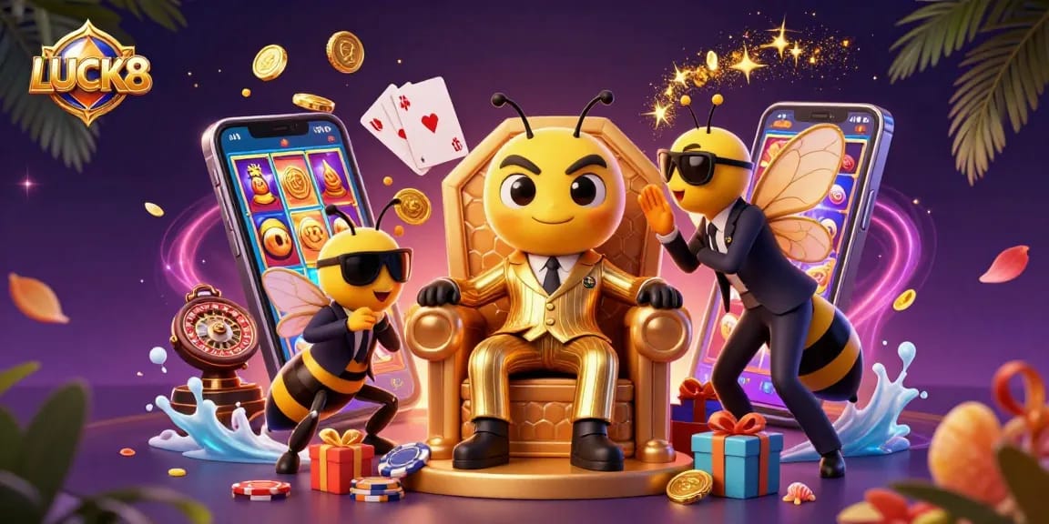 Experience exciting wins at LUCK8 with interactive slot games and engaging characters.