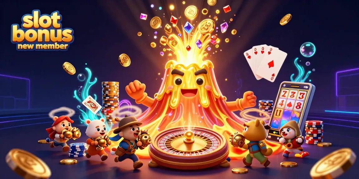 Menang dengan slot bonus new member saat bermain di kasino online yang menyenangkan