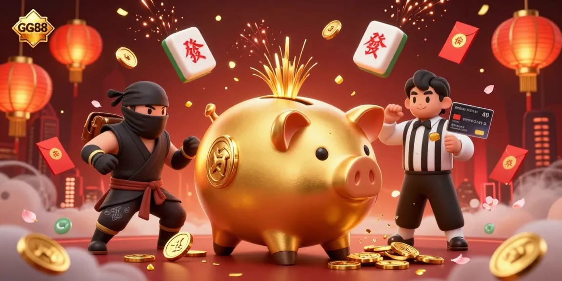 Experience the excitement at GG88, where colorful casino characters create thrilling gaming environments.