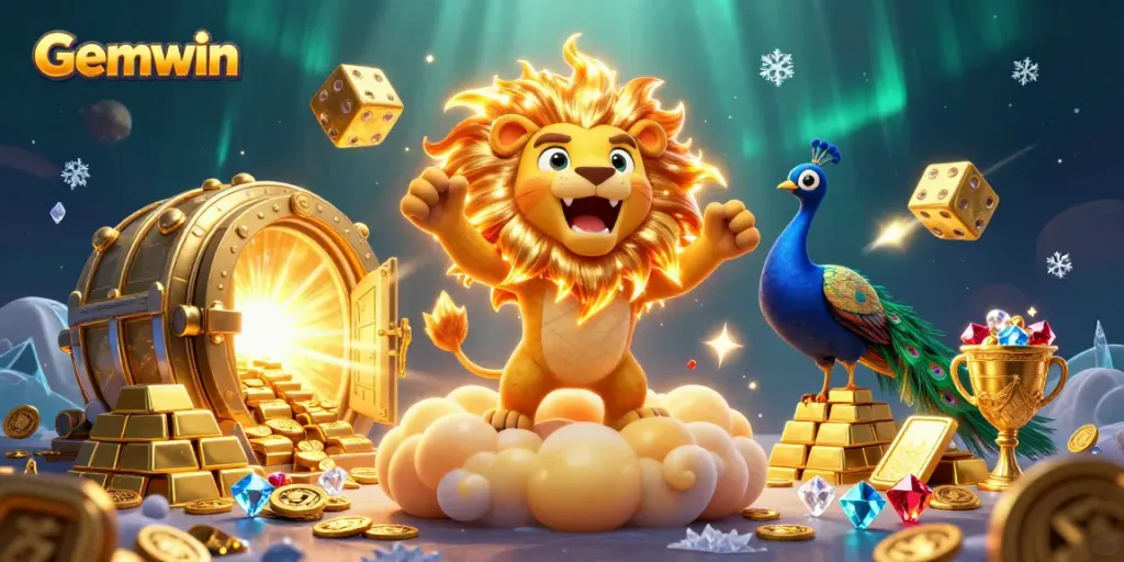 Engage in thrilling gameplay at Gemwin, where vibrant treasures and lucky rolls abound!