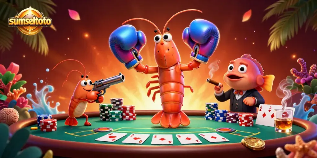 Experience the excitement of sumseltoto at the ultimate poker showdown featuring vibrant casino elements.