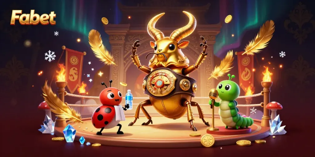 Engage in immersive gambling at Fabet with dynamic 3D characters and exciting game elements.