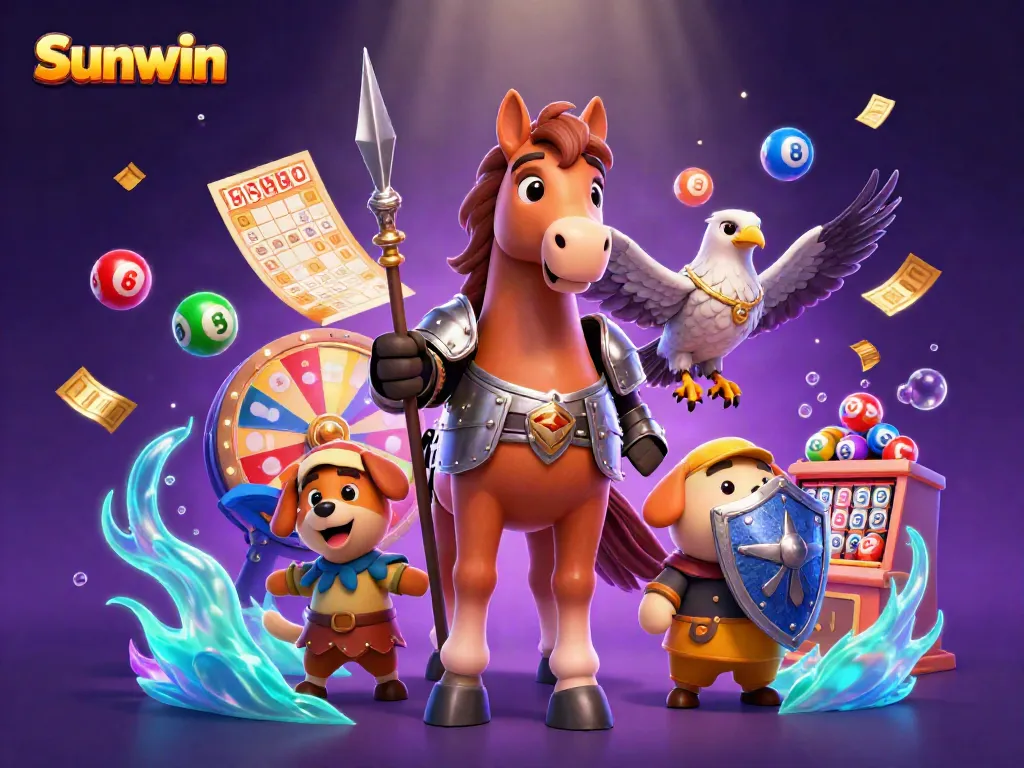 Experience thrilling wins at Sunwin with vibrant games, lottery balls, and appealing prizes