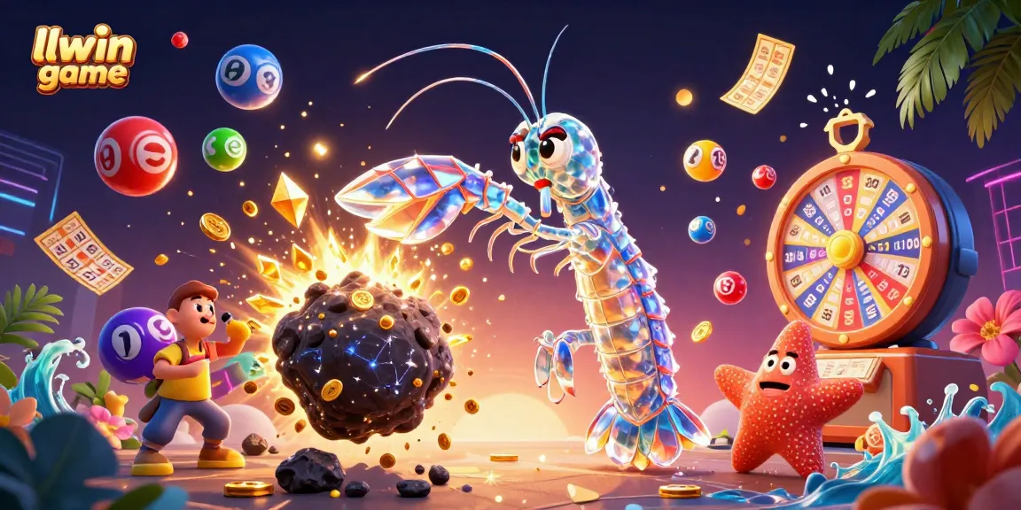 Experience the thrill of llwin game with vibrant elements of chance and excitement in a dynamic casino scene.