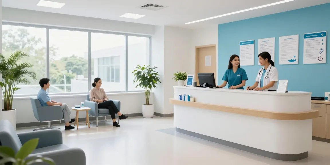"open 88 healthcare services, modern clinic environment with dedicated patient care."