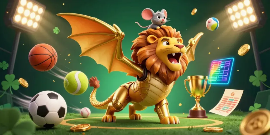 Win79 players enjoy engaging with high-energy sports betting scenes featuring dynamic elements and a lively chimera.