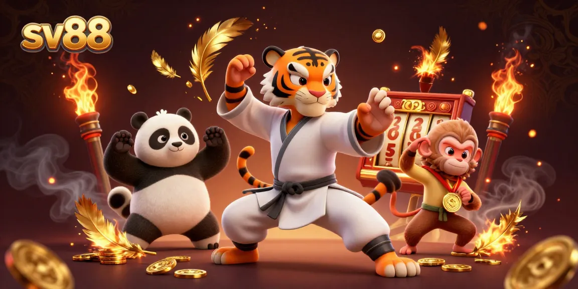 Experience thrilling moments at sv88 as characters engage in a vibrant casino world filled with gold and excitement.