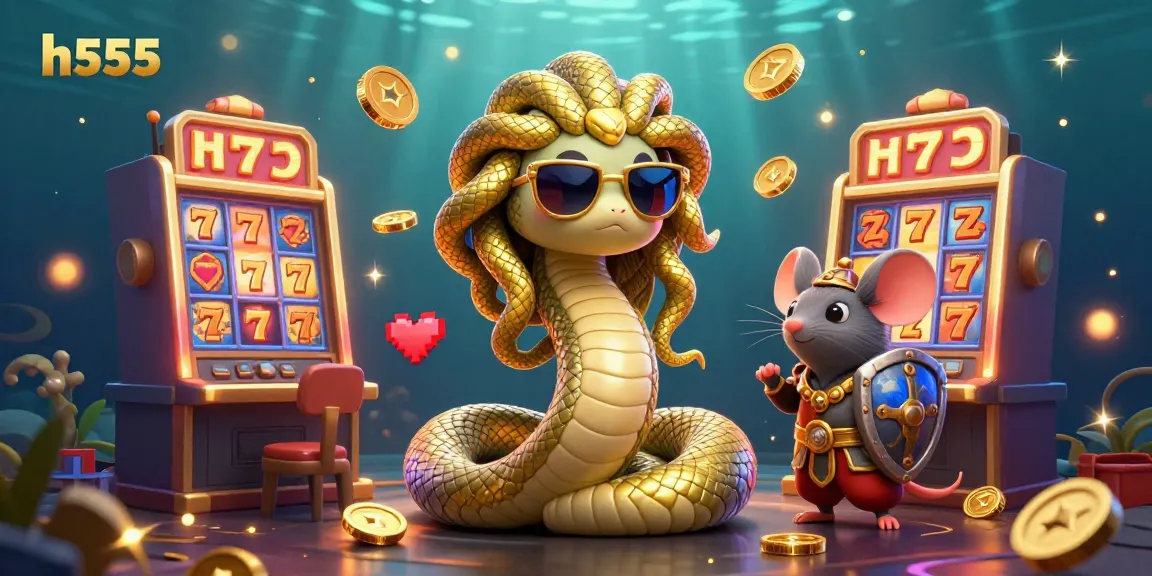 Join Medusa at h555 for thrilling slot gaming with vibrant jackpots and engaging gameplay.