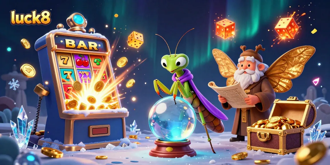 Luck8 illustrates thrilling casino activities with fortune tellers and dynamic game elements for immersive fun.