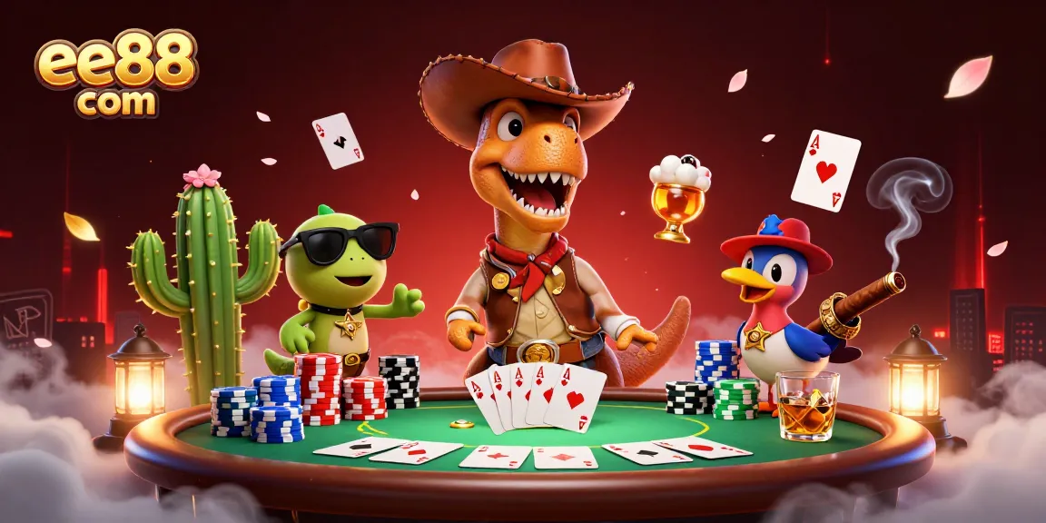 Engage with exciting gameplay at ee88 com featuring a playful casino scene.